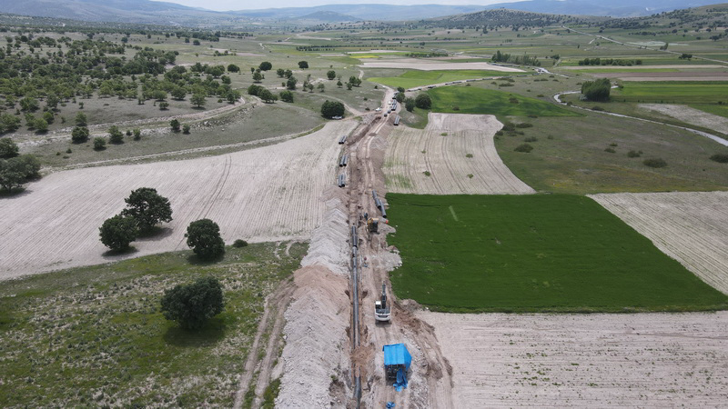 Afyonkarahisar Çay Selevir Sulaması Yenileme İnşaatı
