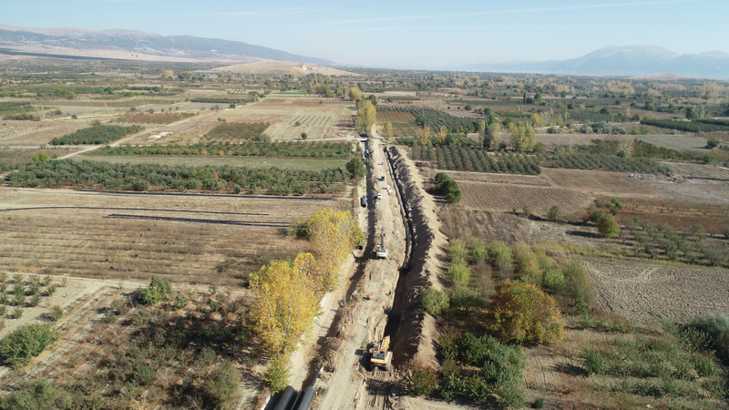 Isparta Senirkent Sulaması Yenileme İnşaatı