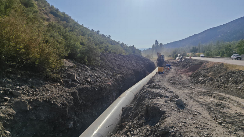 Sinop Boyabat Ilıksu Göleti Sulaması İletim Hattı